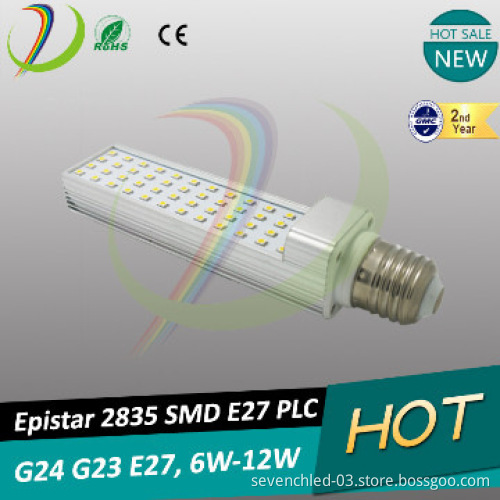 4 pin G24 downLight PLC Bulb 6w 8w 10w 12w e27 8w led corn lights